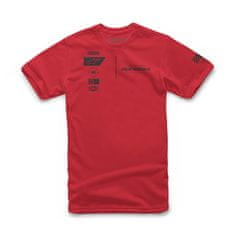 Alpinestars tričko POSITION černo-červené S