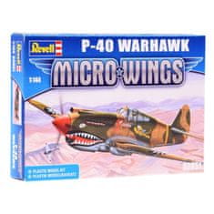KOMFORTHOME Revell Micro Wings Model P-40 Warhawk 1:144 RV0019