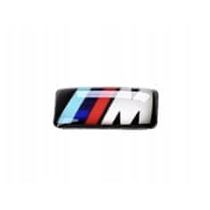 KOMFORTHOME Nálepka BMW M-Power 1,5 cm Logo ráfikov