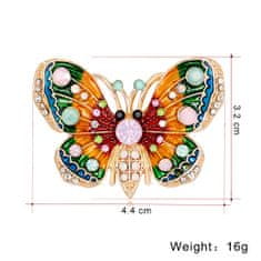 Gaira® Brošňa Motýl 3064