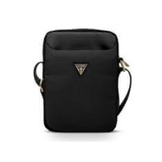 Guess Nylonová taška Guess Triangle Logo pre 10" tablet - čierna