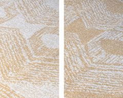 Elle Decor Kusový koberec Gemini 106012 Ochre z kolekcie Elle – na von aj na doma 120x170