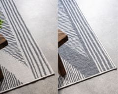 Elle Decor Kusový koberec Gemini 106013 Silver z kolekcie Elle – na von aj na doma 80x150