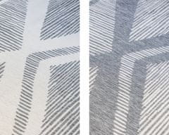 Elle Decor Kusový koberec Gemini 106013 Silver z kolekcie Elle – na von aj na doma 80x150