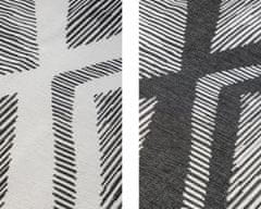 Elle Decor Kusový koberec Gemini 106014 Black z kolekcie Elle – na von aj na doma 80x150