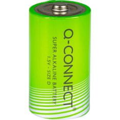 Q-Connect Alkalické batérie - MN1300, LR20, D, 2 ks