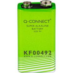 Q-Connect Alkalická batéria - 9V, MN1604, 1 ks
