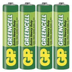 GP Batéria GREENCELL R03, typ AAA, 1,5 V, 4 ks
