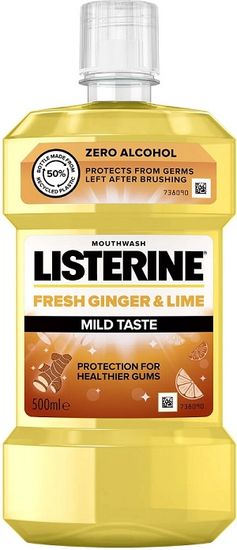 Listerine Fresh ginger lime mild 500ml