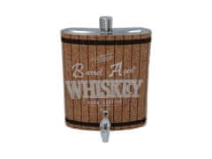koryworld MEGA ploskačka Whiskey korkový vzor 3840ml