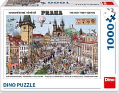 DINO Puzzle Staromestské námestie 1000 dielikov