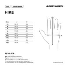Rebelhorn rukavice HIKE II čierne 3XL