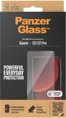 PanzerGlass ochranné sklo pro Xiaomi Redmi 13/13T Pro, Ultra-Wide Fit