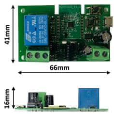 Wifi + RF beznapäťové relé Sonoff eWeLink 7-32V USB na ovládanie brány, sporáka