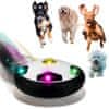 Interaktívna hračka pre psov, kĺzavý disk so svetelnými efektmi pre psov, disková lopta pre pohyb domácich miláčikov, GlidingDisk
