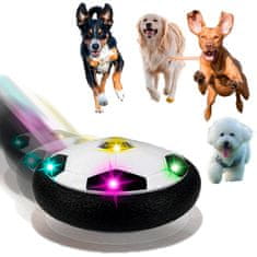 Netscroll Interaktívna hračka pre psov, kĺzavý disk so svetelnými efektmi pre psov, disková lopta pre pohyb domácich miláčikov, GlidingDisk
