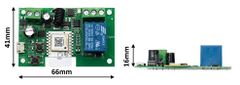 Zigbee 3.0 + RF beznapäťové relé Sonoff eWeLink Tuya Smart Life 7-32V USB