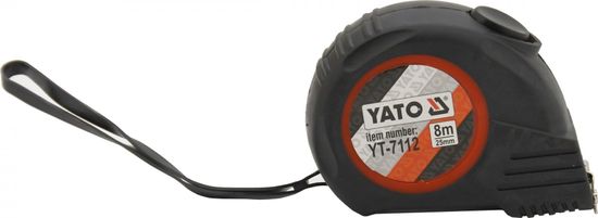 YATO Meter zvinovací 8 mx 25 mm autostop