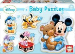 Baby puzzle Miminka Disney 5v1 - (3-5 dílků)