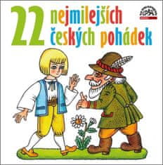 22 nejmilejších českých pohádek - CDmp3