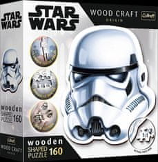 Wood Craft Origin puzzle Star Wars Helma stormtroopera - 160 dílků