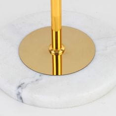 Stojaca lampa Gold Royal Crystal na mramorovom podstavci 160 cm 22593