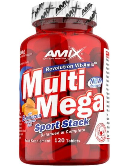 Amix Nutrition Multi Mega Sport Stack 120 tabliet