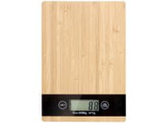 Sobex Elektronická bambusová kuchynská váha lcd do 5 kg