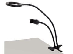 Sobex 24 LED stolová lampa s držiakom na telefón