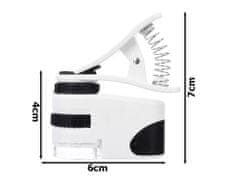 Sobex Objektív mini mikroskopu pre telefón so zväčšením 60x