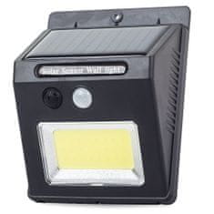 Verk 01392 Solárne vonkajšie LED COB osvetlenie s pohybovým senzorom