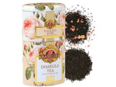 Basilur BASILUR English Rose & Dimbula 2 in 1 - čajový čaj v ozdobnej plechovke, 100g x6