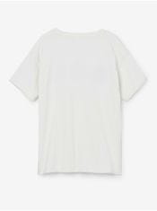 Desigual Biele detské tričko Desigual Asher 146-152
