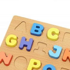 Netscroll Drevené písmenkové puzzle, AlphabetPuzzle