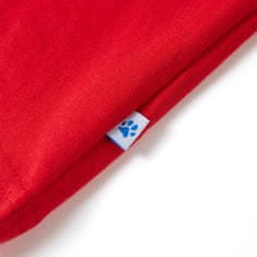Vidaxl Detské tričko červené 92
