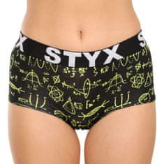 Styx 3PACK dámske nohavičky art s nohavičkou viacfarebné (3IN12672) - veľkosť XL