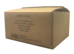 Maxpack HDPE mikroténová taška v bloku 15 kg 305+200x700mm 18µm - 100ks