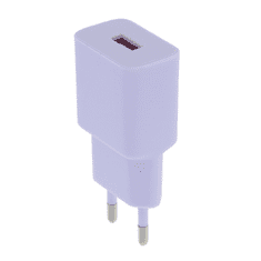 setty. nástenná nabíjačka1x USB-A 2,4A LSIM-A-129 Lilac fialová (GSM165726)