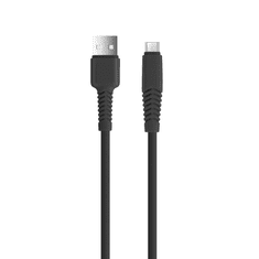 setty. kábel USB-A - microUSB 3 m 2A KSA-M-321 čierna (GSM171580)