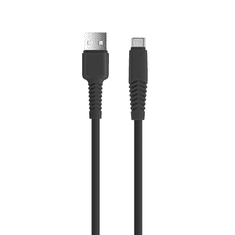 setty. kábel USB-A - USB-C 3 m 2A KSA-C-321 čierna (GSM171583)