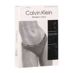 Calvin Klein 3PACK dámske nohavičky čierne (QD5069E-UB1) - veľkosť M
