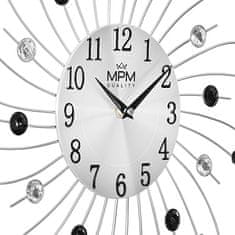 MPM QUALITY Designové kovové hodiny MPM Starlino E04.4283.70
