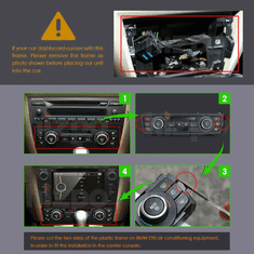 EUROPE AUDIO 2GB RAM ANDROID Autorádio BMW 3. Série E90 E91 E92 E93 ANDROID 12.0 WIFI, GPS, USB, Bluetooth