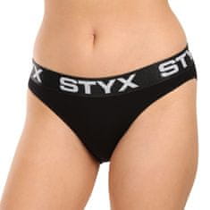 Styx Dámske nohavičky športová guma čierne (IK960) - veľkosť XL