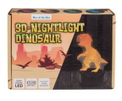 Popron.cz 3D nočné svetlo, dinosaurus, cca. 17 cm,