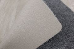Spoltex AKCIA: 90x270 cm Metrážny koberec Elizabet 176 sivá (Rozmer metrového tovaru Bez obšitia)