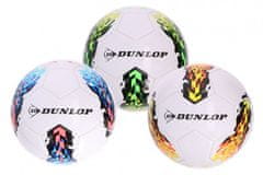 Dunlop Lopta futbalový nafúknutý 20cm 3 farby vel. 5