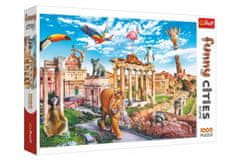Trefl Puzzle Legrační mesta - Divoký Rím 1000 dielikov 68,3x48cm v krabici 40x27x6cm Cena za 1ks
