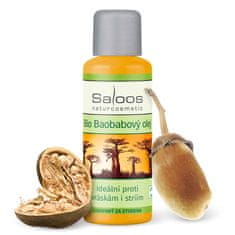 Saloos Bio Baobabový olej - ideálny proti vráskam a striám, 50 ml