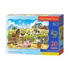 Castorland MAXI 20 Puzzle Zvieriatka na farme
